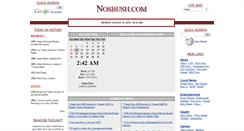 Desktop Screenshot of nosbush.com